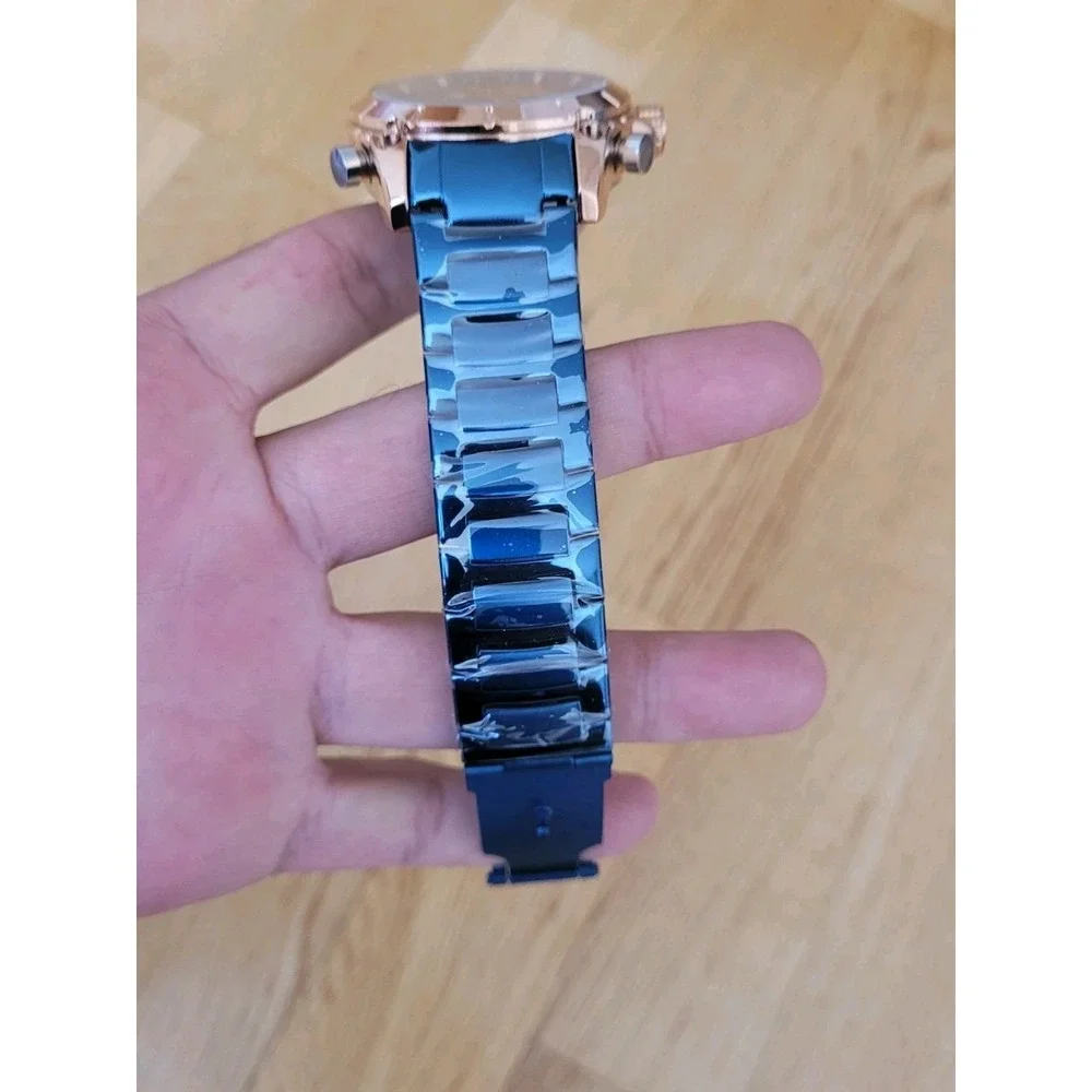 Naviforce Dual Display Watch in Stainless Steel For Men‎